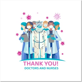 Thank you... Doctors and Nurses Posters and Art